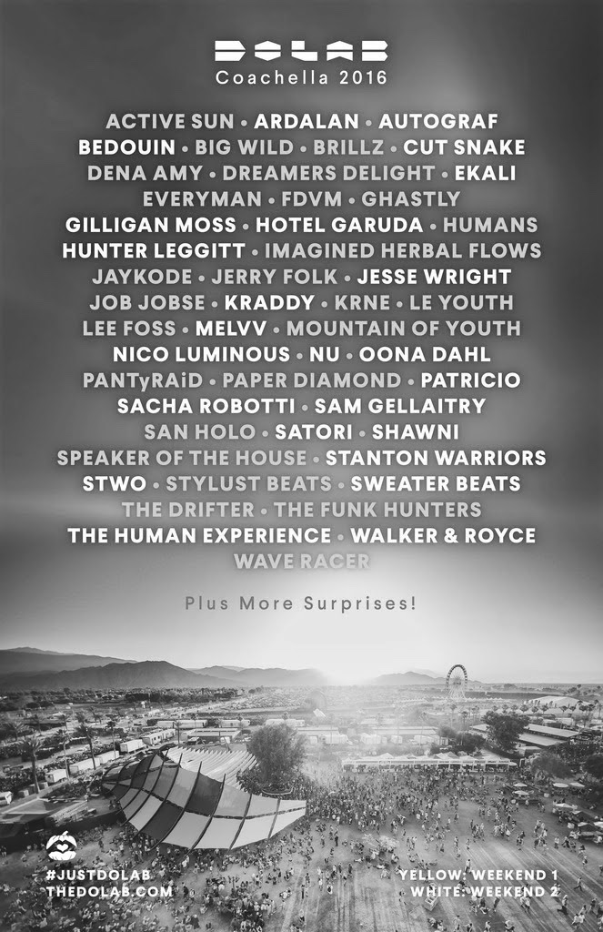 Coachella announces DoLAB roster